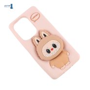 قاب سیلیکونی گلبهی Labubu برای شیائومی Note 13 Pro 4G با طرح برجسته عروسکی