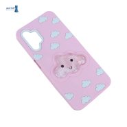 قاب آکواریومی ابری Galaxy A13 4G رنگ صورتی پاستلی