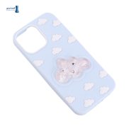 قاب آکواریومی ابری iPhone 13 Pro Max رنگ آبی آسمانی