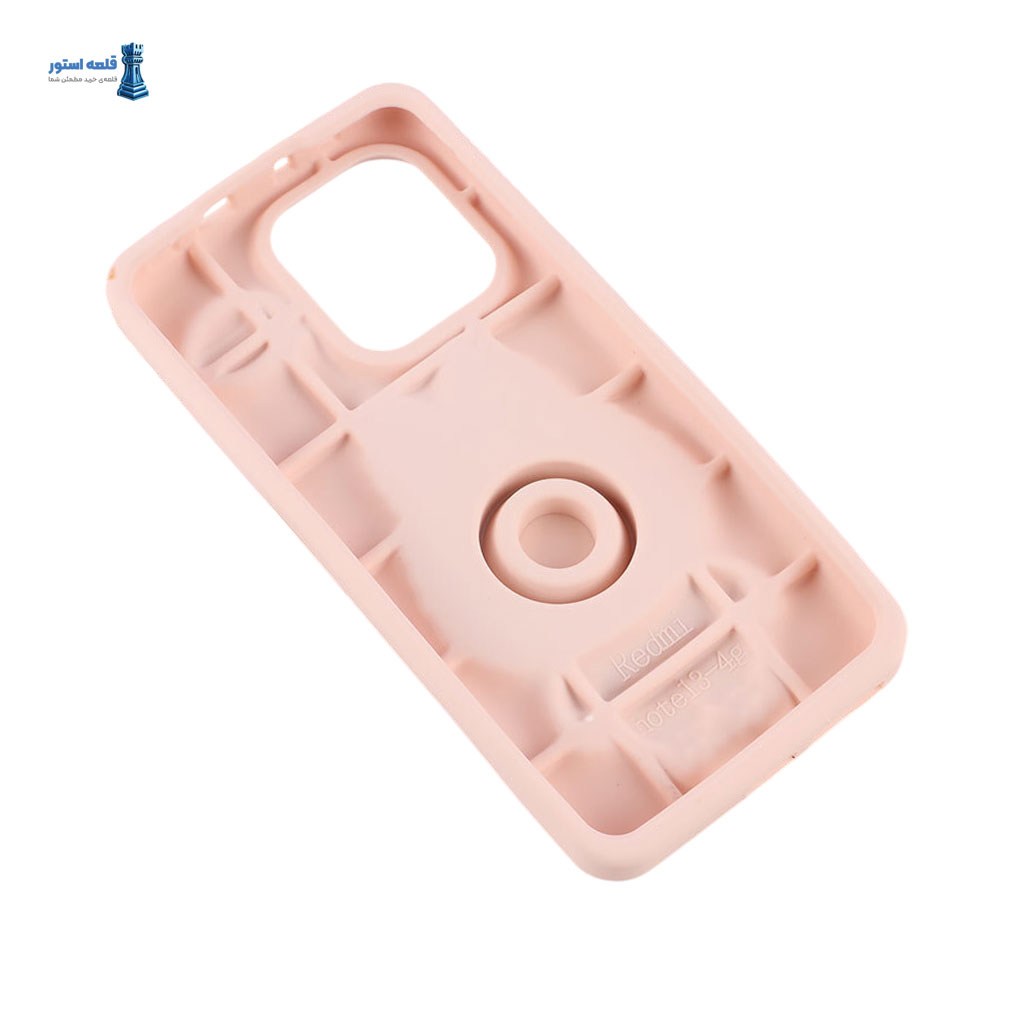 نمای داخلی قاب Labubu شیائومی Note 13 4G سیلیکونی (بخش پاپسوکت و ساختار داخلی).