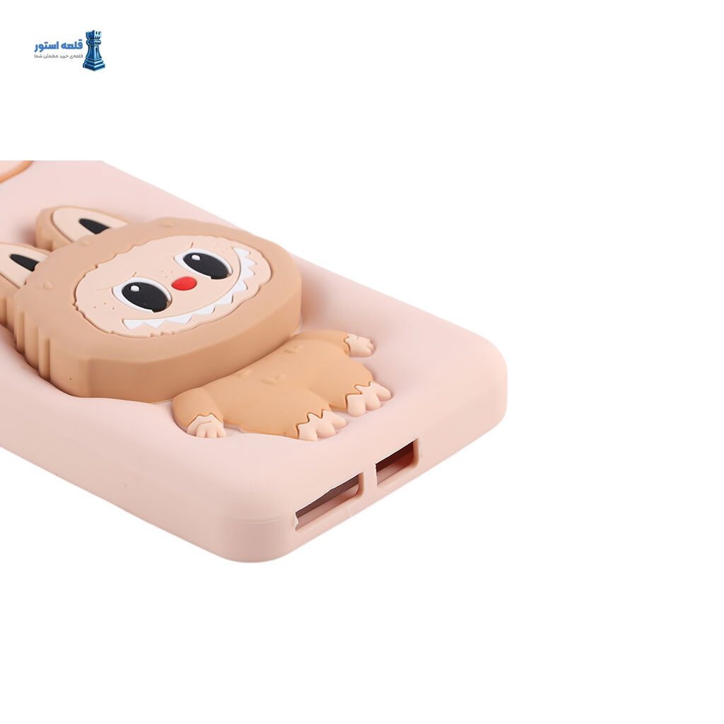قاب Labubu Note 13 4G | کاور سیلیکونی پاپسوکت دار طرح Labubu