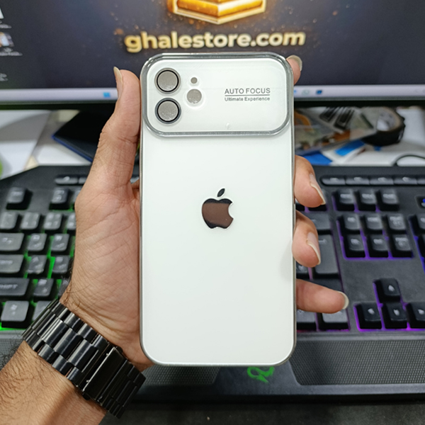 قاب Auto Focus اورجینال آیفون 12 سفید