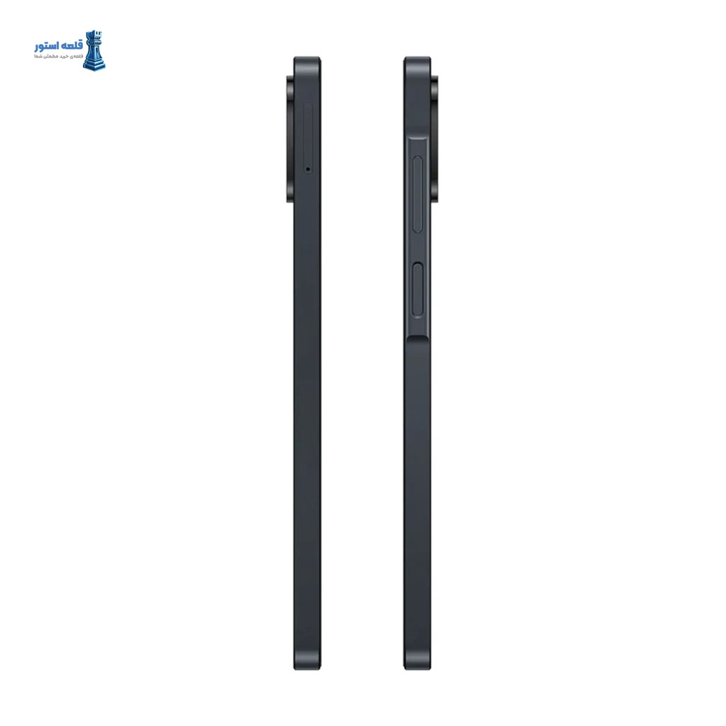 نمای جانبی فریم گوشی موبایل A07 با ظرفیت ۶۴ گیگابایت در رنگ نوکمدادی