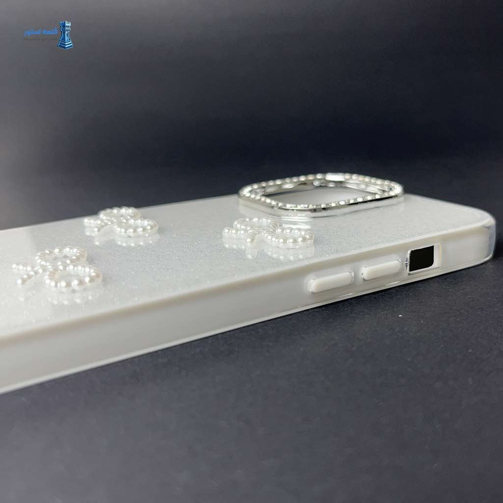 قاب ژلهای اکلیلی گوشی موبایل iPhone 14 Pro Max طرح پاپیون نگیندار